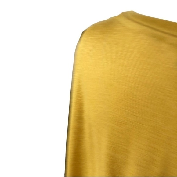 Orvis Cap Sleeve Knit Popover Top Women XXL Gold Vneck - Picture 7 of 10